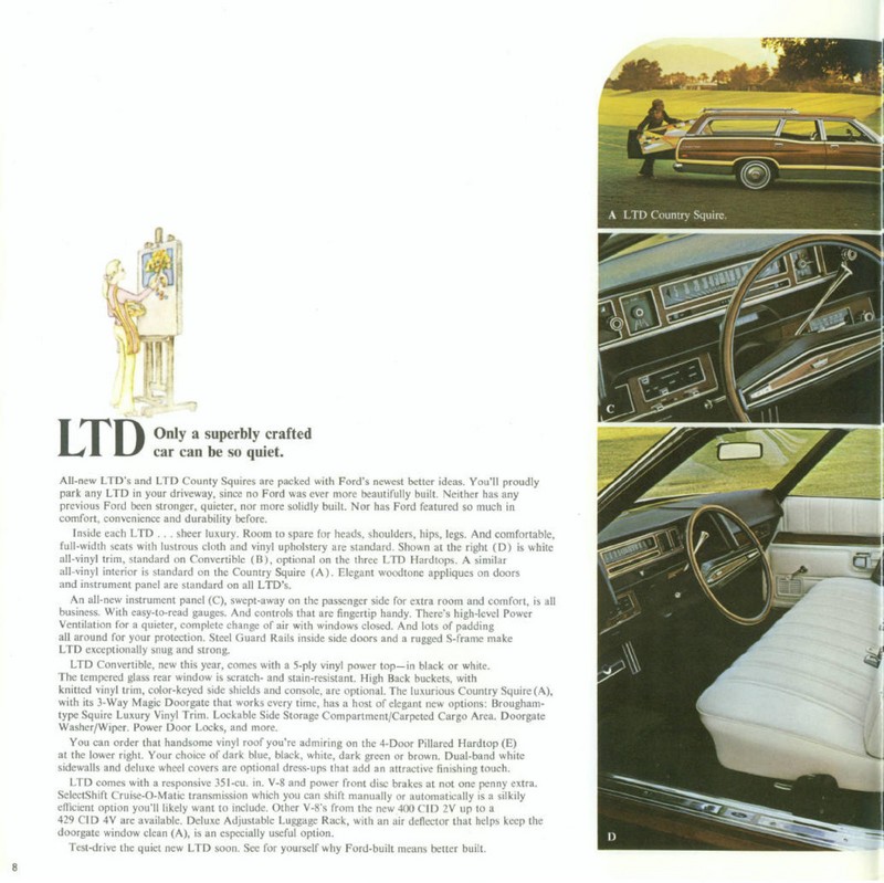 1971 Ford Full-Size Brochure Page 17